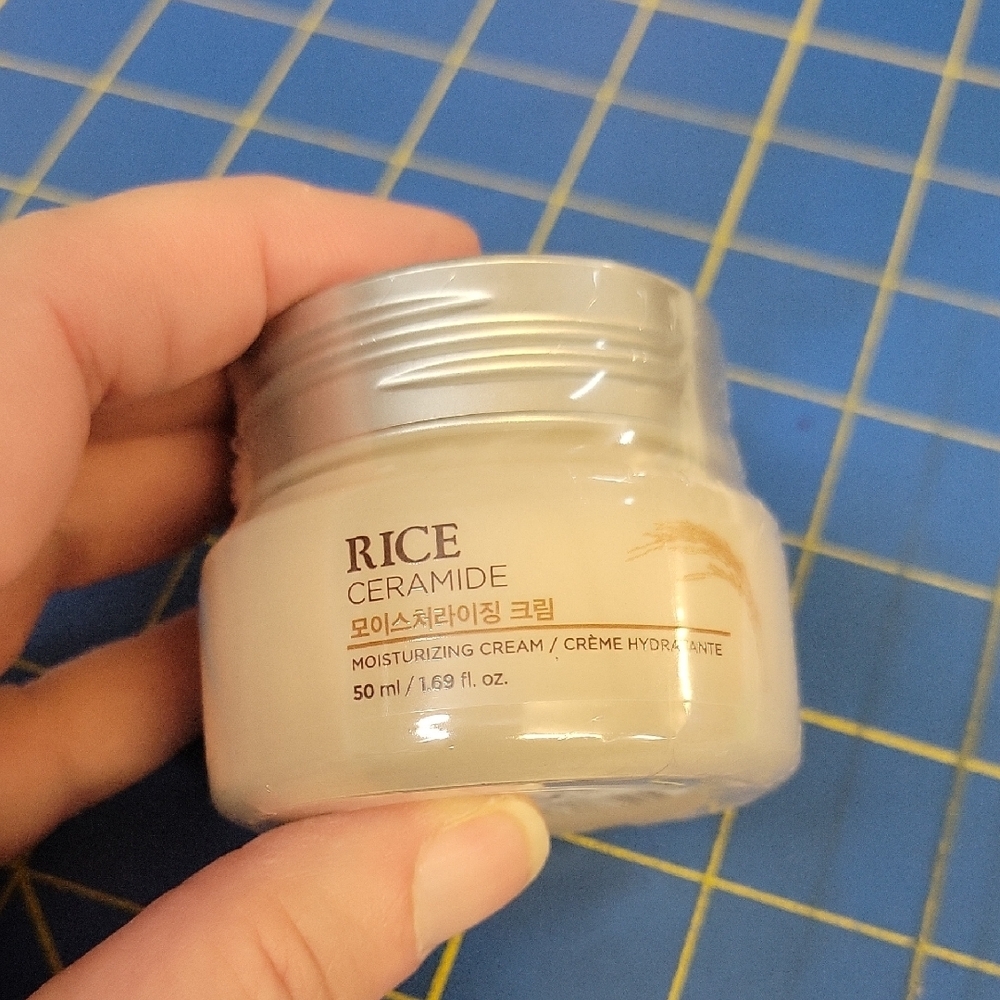 The Face Shop Rice Ceramide Moisturizing Cream Rice Extract 50ml New Sealed Jar